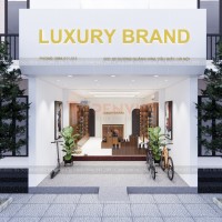 Thiết kế shop giày da Luxury Brand